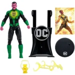 DC: Multiverse - Sinestro (Sinestro Corps Wars) 7" Figure By McFarlane Toys, Collector Edition #6 *PLATINUM CHASE EDITION* - Image 8