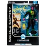 DC: Multiverse - Sinestro (Sinestro Corps Wars) 7" Figure By McFarlane Toys, Collector Edition #6 *PLATINUM CHASE EDITION* - Image 9