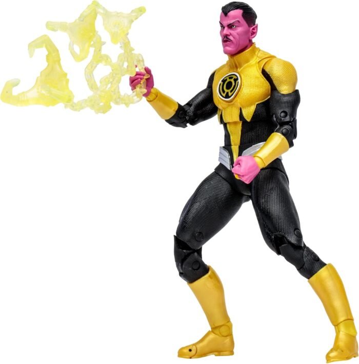 DC: Multiverse - Sinestro (Sinestro Corps Wars) 7" Figure By McFarlane Toys, Collector Edition #6 - Image 5