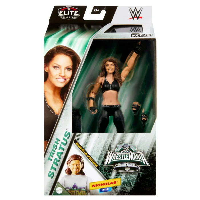 WWE: WrestleMania Elite Collection - Trish Stratus 6" Deluxe Action Figure With Build A Figure Part By Mattel - Image 7