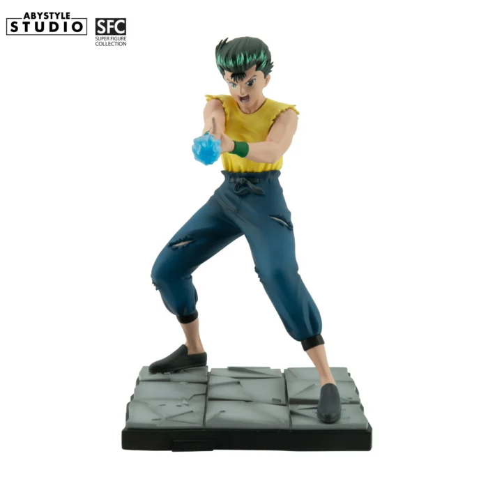 Yu Yu Hakusho: Yusuke Urameshi - Super Figure Collection 6" Posed PVC Figure & Display Base By ABYstyle Studio - Image 8