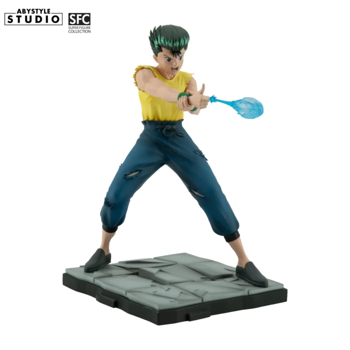 Yu Yu Hakusho: Yusuke Urameshi - Super Figure Collection 6" Posed PVC Figure & Display Base By ABYstyle Studio - Image 9