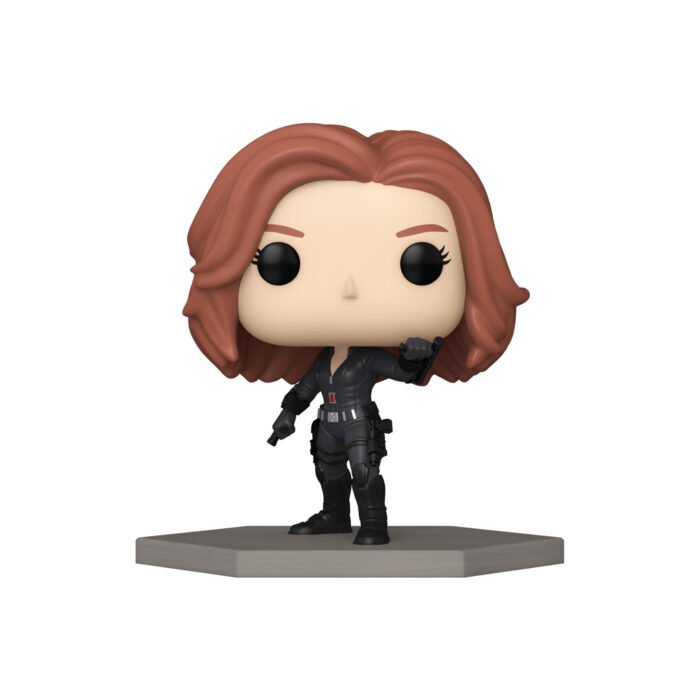 Funko Pop! Television: Marvel - Captain America: Civil War - Build A Scene - Black Widow (Figure 4 of 12) - Amazon Exclusive - Image 2