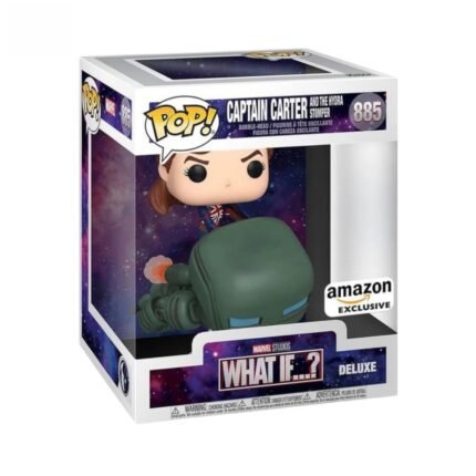 Funko Pop! Deluxe Television: Marvel - What If? - Year of The Shield - Captain Carter and Hydra Stomper - Amazon Exclusive