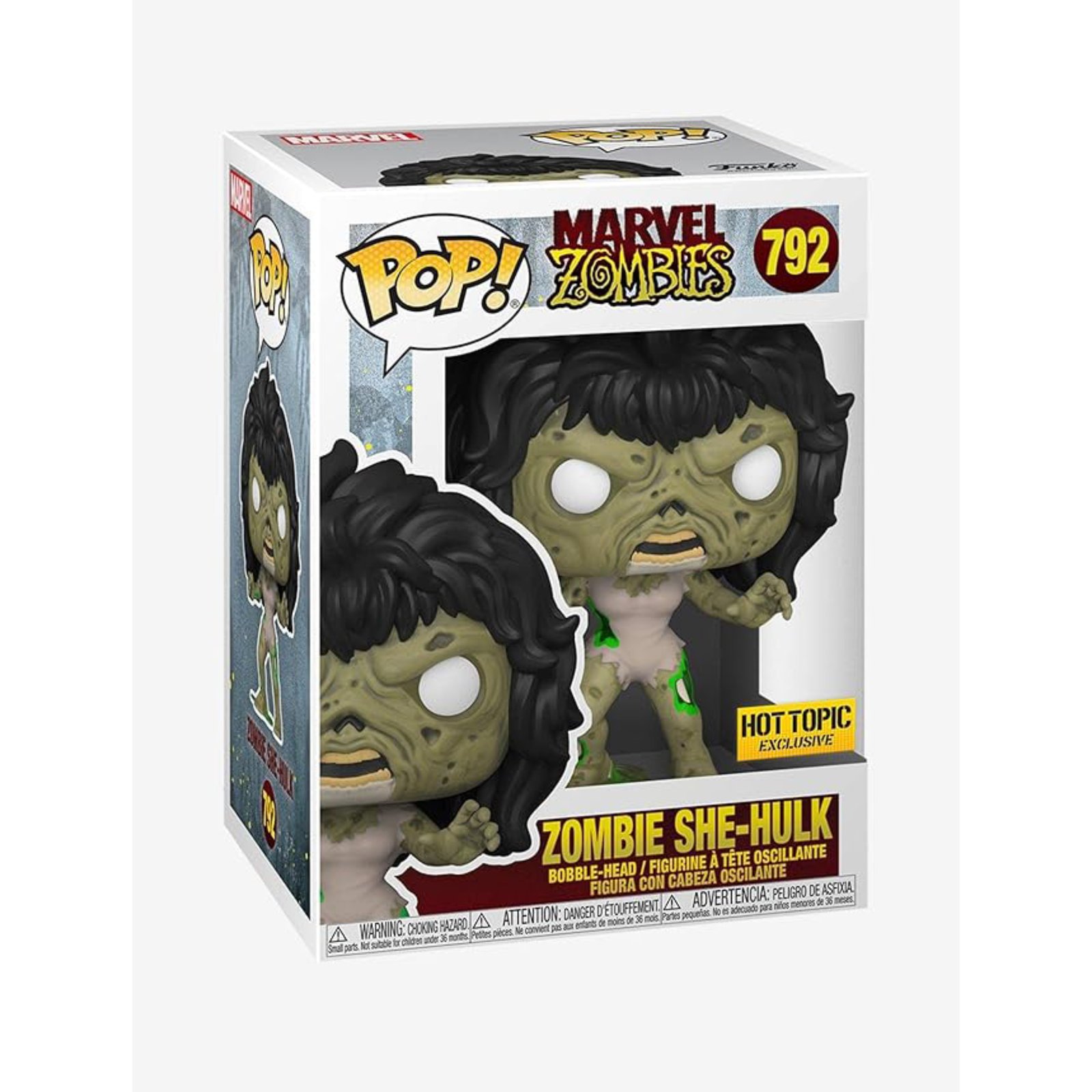 Funko Pop! Television: Marvel Zombies - She-Hulk - Hot Topic Exclusive - Image 1