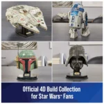 4D Build: Star Wars Venator Class Star Destroyer Deluxe Model Kit - High Detailed 288pcs Puzzle 27" Replica By Spin Master - Image 6