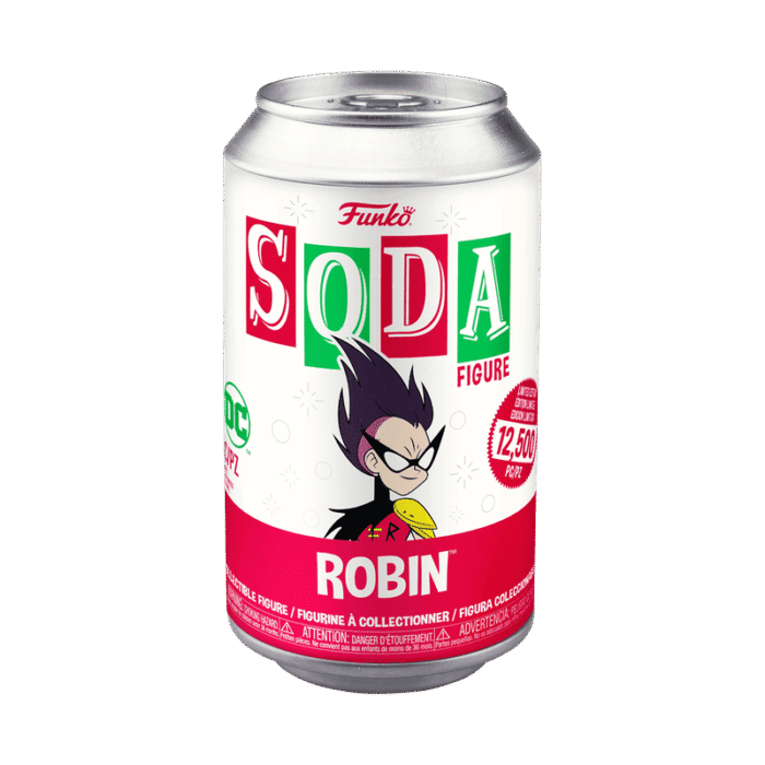 Funko Vinyl Soda: DC - Teen Titans Go! - Robin - Limited Edition (12.5K pcs only) - Image 2