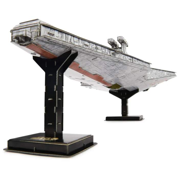 4D Build: Star Wars Venator Class Star Destroyer Deluxe Model Kit - High Detailed 288pcs Puzzle 27" Replica By Spin Master - Image 9