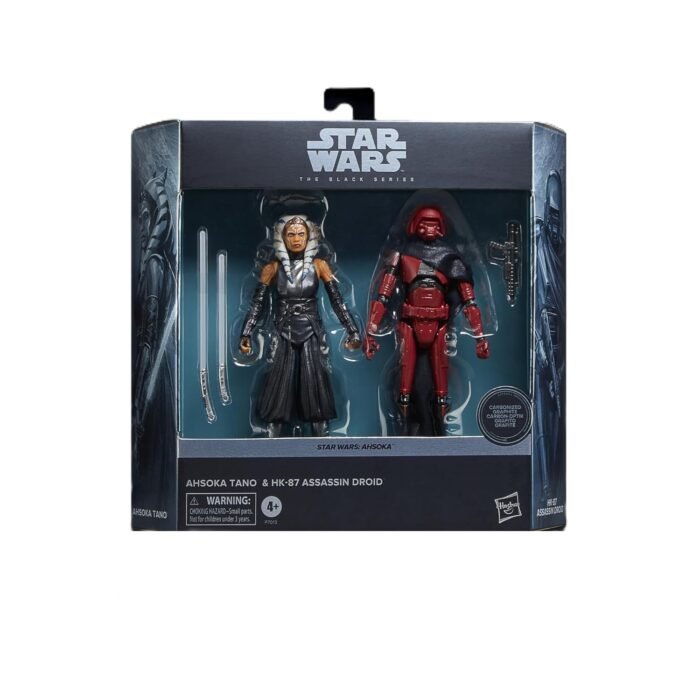 Star Wars: The Black Series - Ahsoka Tano & HK-87 Assassin Droid (Ahsoka) 2 Pack 6" Exclusive Figures By Hasbro - Image 9