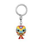 Funko Pop! Keychain: Marvel - Lucha Libre - El Heroe Invicto (Iron Man) - Image 2