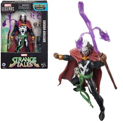 Marvel: Legends Series: Strange Tales - Brother Voodoo (Black Heart BAF) 6" Figure By Hasbro