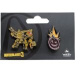 Borderlands 3: Iron Bear and Smiley Pin Set By Weta Workshop