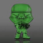 Funko Pop! Pin: Star Wars - First Order Jet trooper - Glow in the Dark - With Chase - Image 3