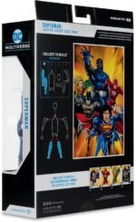 DC: Multiverse - Superman (Justice League Task Force) (Darksied C.T.B) 7" Figure By McFarlane Toys - Image 9