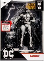 DC Direct: Page Punchers - Batman (Line Art Variant) 7" Figure & Black Adam Comic Book By McFarlane Toys - Image 7