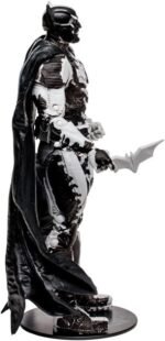 DC Direct: Page Punchers - Batman (Line Art Variant) 7" Figure & Black Adam Comic Book By McFarlane Toys - Image 3