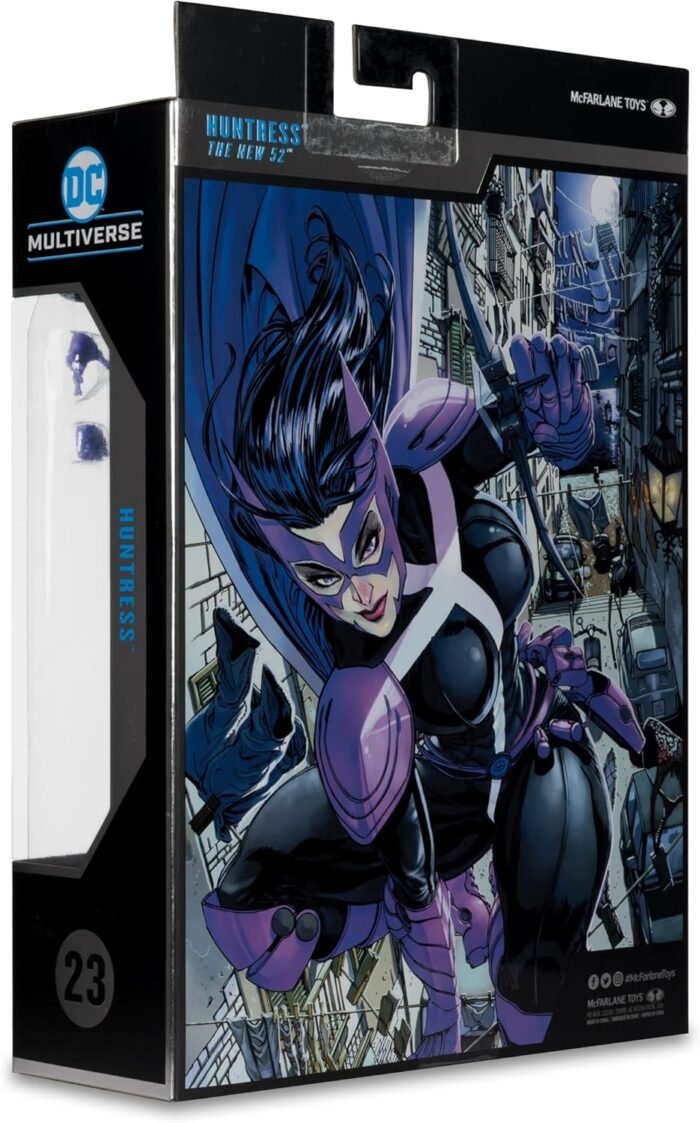 DC: Multiverse - Huntress (The New 52) 7" Figure By McFarlane Toys, Collector Edition #23 - Image 10