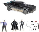 DC Comics: Ultimate Batman Playset (The Batman Movie) - Batman, Selina Kyle & Penguin 4" Figures + 12" Vehicle With Lights &Sound Effects By Spin Master - Image 9