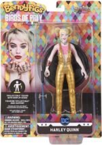 The Noble Collection: BendyFigs: DC Comics - Harley Quinn (Birds of Prey) Collectible 7" Figure & Display Base By NobleToys - Image 8