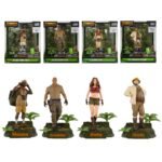 McFarlane Movie Maniacs - Jumanji: The Next Level Bundle 4 Pack - 6" Posed Figures with Collector Card & Stand - Authenticated Limited Edition Pieces