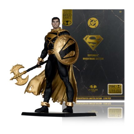 DC: Multiverse - Superman (Future State) Knightmare Edition 7" Figure By McFarlane Toys, Gold Label! 5700 Exclusive Limited Pieces