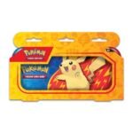 Pokemon TCG: Back to School Pencil Case (2023) - 2 Booster Packs & Collectible Tin Pencil Storage Case