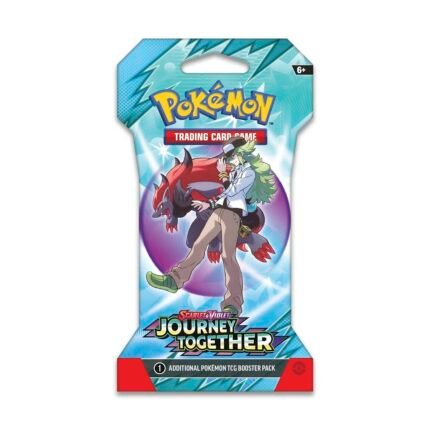 Pokemon TCG: Scarlet & Violet - Journey Together Sleeved Booster Pack (Styles Vary) - 10 Cards