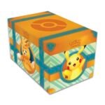 Pokemon TCG: Paldea Adventure Chest - 6 Booster Packs, 7 Promo Cards, Mini Portfolio, Squishy Pikachu Toy, Stickers & More