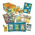 Pokemon TCG: Paldea Adventure Chest - 6 Booster Packs, 7 Promo Cards, Mini Portfolio, Squishy Pikachu Toy, Stickers & More - Image 2