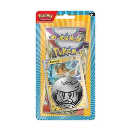 Pokemon TCG: Pawmot Blister Pack - 2 Booster Packs With Promo Card & Coin